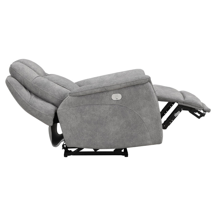 Parker Living - Linus Power Zero Gravity Recliner in Hudson Grey -Set of 2- MLIN#812PHZ-HGY - GreatFurnitureDeal