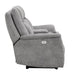 Parker Living - Linus Power Zero Gravity Console Loveseat in Hudson Grey - MLIN#822CPHZ-HGY - GreatFurnitureDeal
