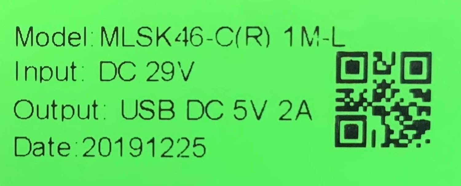 Ashley Furniture - 6 Button Power Recliner Replacement Button with USB and Home Button - MLSK46-C - GreatFurnitureDeal