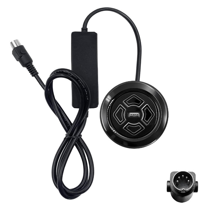 Catnapper / Best Furniture - 4 Button Replacement Button with USB Button - GreatFurnitureDeal
