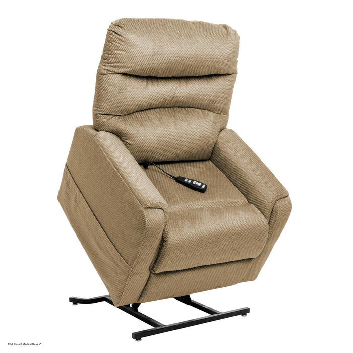 Southern Motion - Spice Trio Invigorate Layflat Lift Recliner with Heat and Massage in Stone - 3601 HM Spice Stone