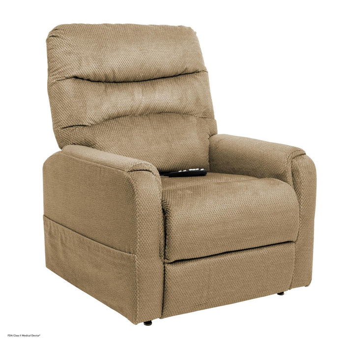 Southern Motion - Spice Trio Invigorate Layflat Lift Recliner with Heat and Massage in Stone - 3601 HM Spice Stone
