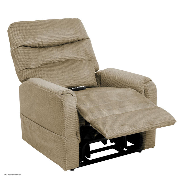 Southern Motion - Spice Trio Invigorate Layflat Lift Recliner with Heat and Massage in Stone - 3601 HM Spice Stone