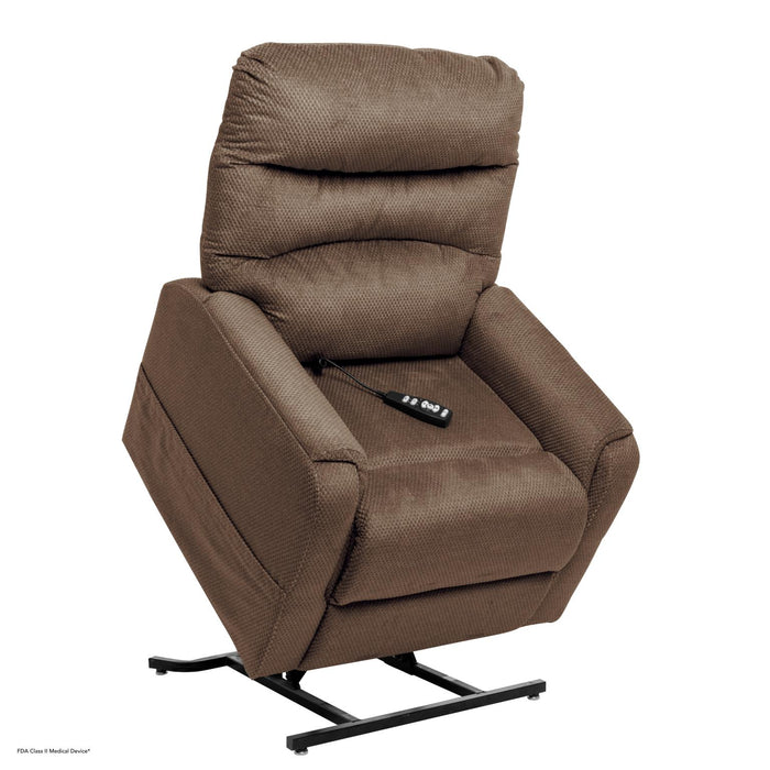 Southern Motion - Spice Trio Invigorate Layflat Lift Recliner with Heat and Massage in Walnut  3601 HM Spice Walnut