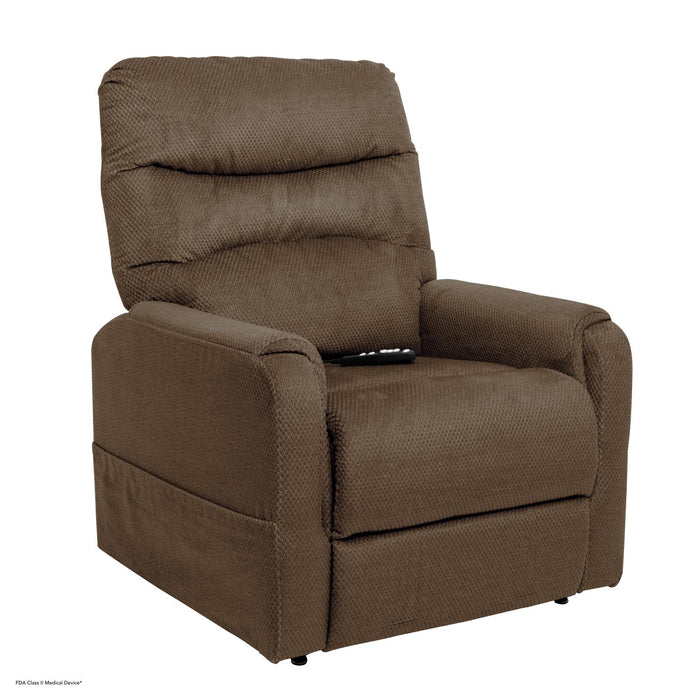 Southern Motion - Spice Trio Invigorate Layflat Lift Recliner with Heat and Massage in Walnut  3601 HM Spice Walnut