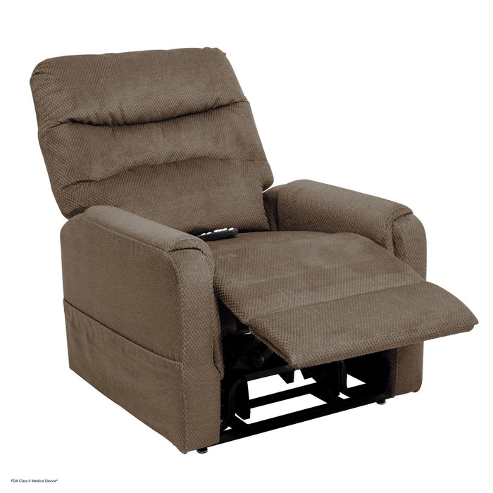Southern Motion - Spice Trio Invigorate Layflat Lift Recliner with Heat and Massage in Walnut  3601 HM Spice Walnut