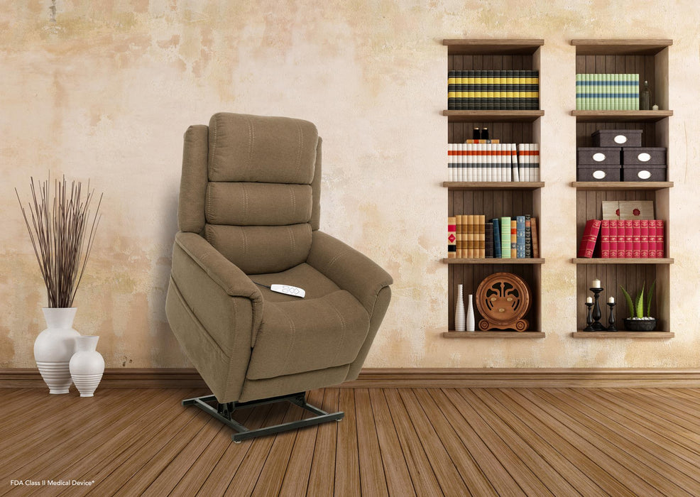 Southern Motion - Merino Infinite Attain Layflat Lift Recliner in Latte - 3603 Merino Latte
