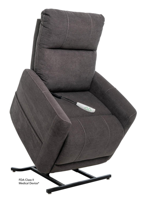 Southern Motion - Saville Trio Invigorate Layflat Lift Recliner with Heat and Massage in Grey - 3615 HM Saville Grey