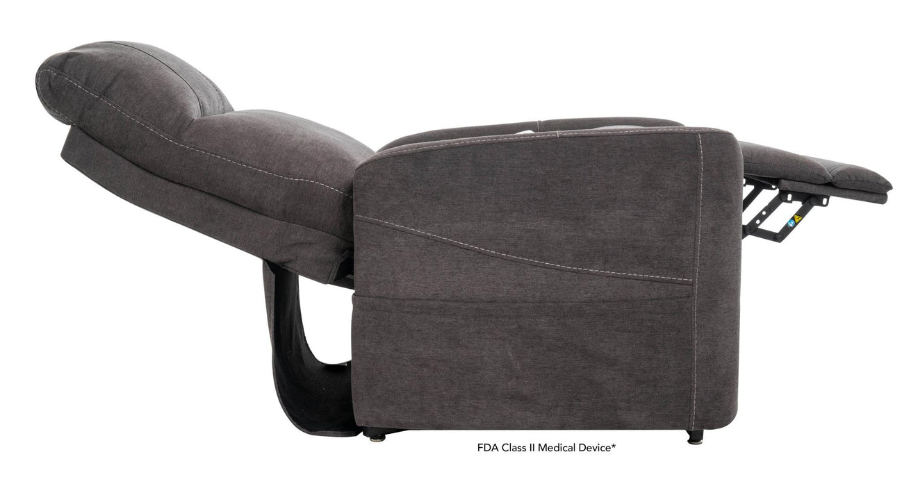 Southern Motion - Saville Trio Invigorate Layflat Lift Recliner with Heat and Massage in Grey - 3615 HM Saville Grey