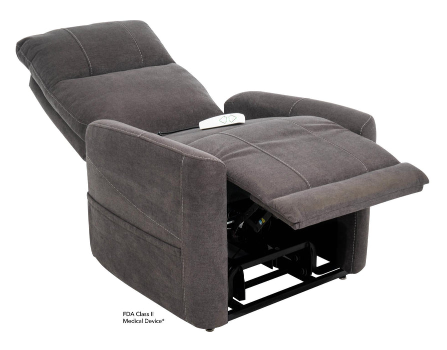 Southern Motion - Saville Trio Invigorate Layflat Lift Recliner with Heat and Massage in Grey - 3615 HM Saville Grey