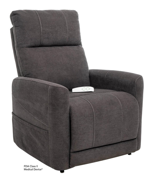 Southern Motion - Saville Trio Invigorate Layflat Lift Recliner with Heat and Massage in Grey - 3615 HM Saville Grey