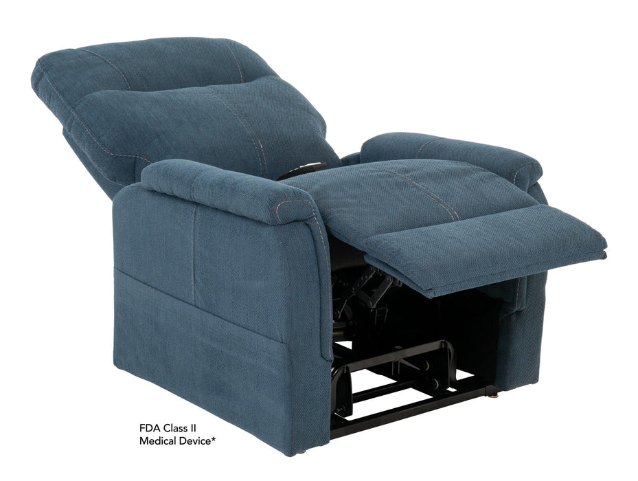 Southern Motion - Dynamo Trio Invigorate Layflat Lift Recliner with Heat and Massage in Indigo - 3620 HM Dynamo Indigo