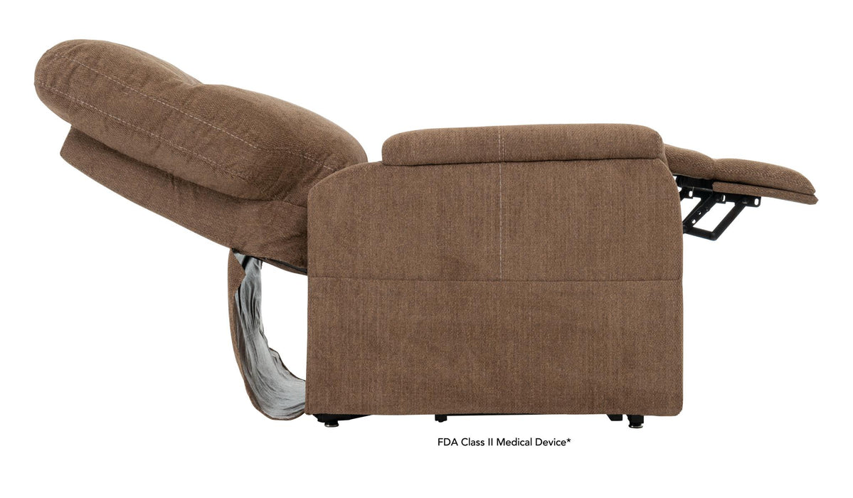 Southern Motion - Dynamo Trio Invigorate Layflat Lift Recliner with Heat and Massage in Leather - 3620 HM Dynamo Leather