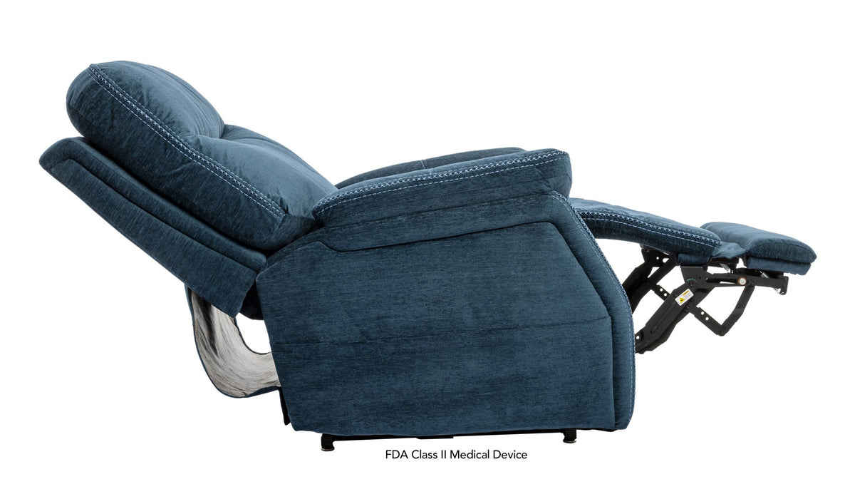 Southern Motion - Velvety Infinite Elite Layflat Lift Recliner in Navy - 3710 Velvety Navy
