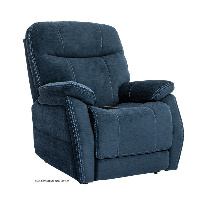 Southern Motion - Velvety Infinite Elite Layflat Lift Recliner in Navy - 3710 Velvety Navy