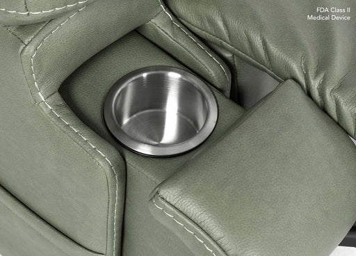Southern Motion - 3815 Triple Power Massage Lift Recliner in Olive - 3815 Olive - GreatFurnitureDeal