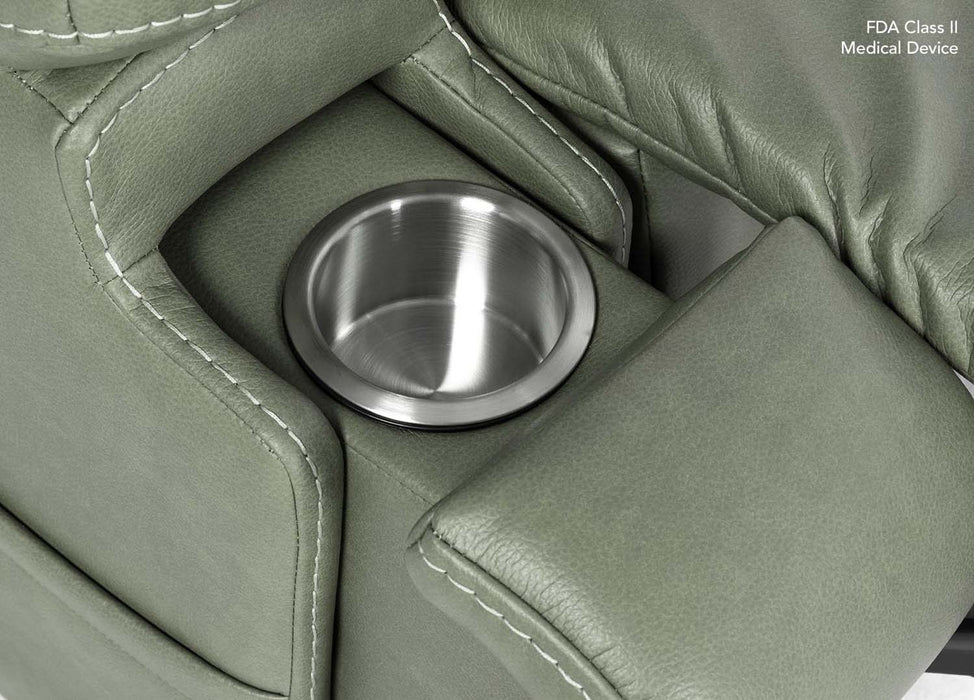 Southern Motion - 3815 Triple Power Massage Lift Recliner in Olive - 3815 Olive