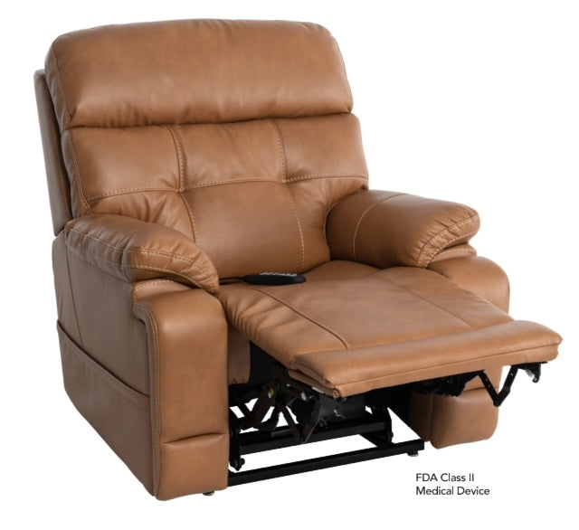 Southern Motion - 3815 Triple Power Massage Lift Recliner in Saddle - 3815 Saddle - GreatFurnitureDeal