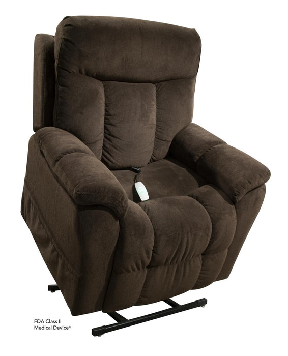 Southern Motion - Scarlet Trio Grande Layflat Lift Recliner in Chocolate - 5300 Domain Chocolate