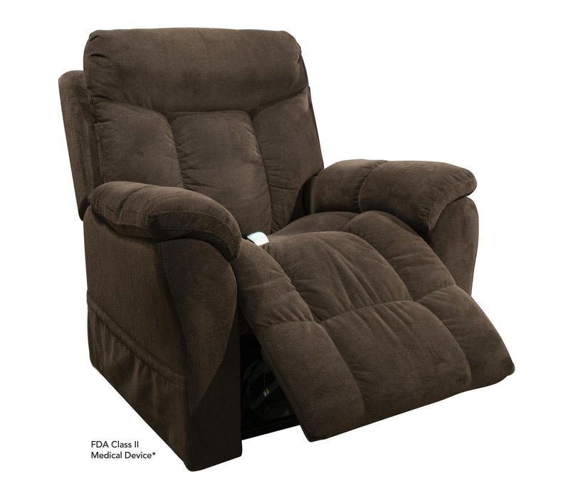 Southern Motion - Scarlet Trio Grande Layflat Lift Recliner in Chocolate - 5300 Domain Chocolate
