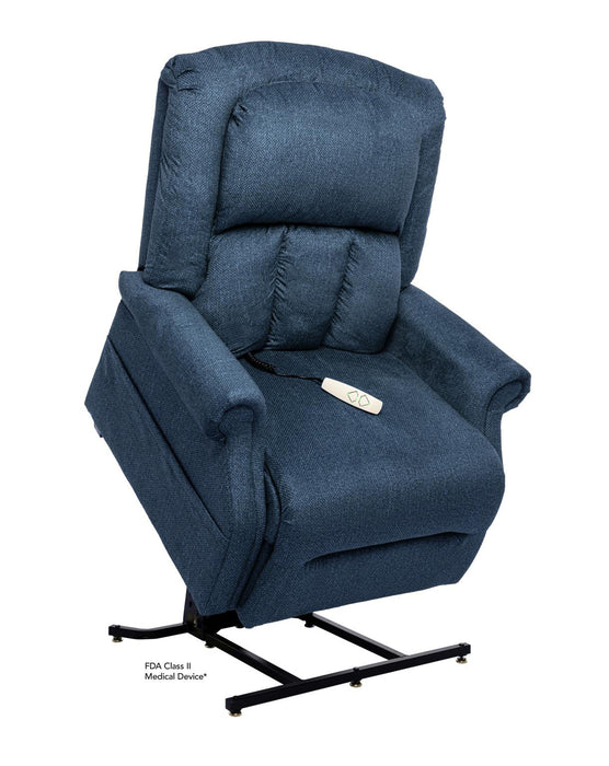 Southern Motion - Vance Trio Tenacity Layflat Lift Recliner in Blue - 7001 Vance Blue