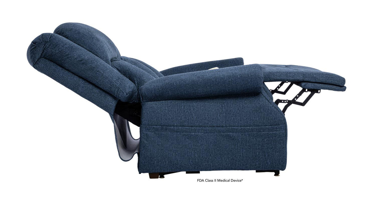 Southern Motion - Vance Trio Tenacity Layflat Lift Recliner in Blue - 7001 Vance Blue