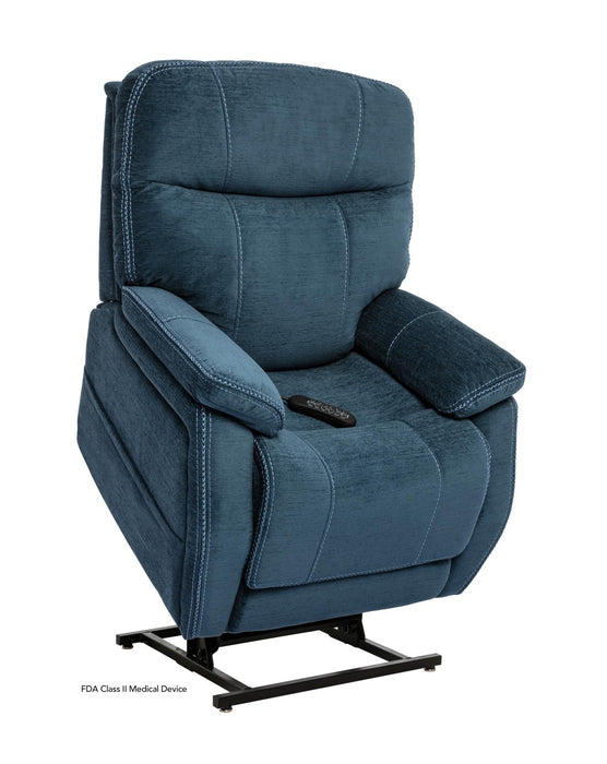 Southern Motion - Velvety Infinite Elite Layflat Lift Recliner in Navy - 3710 Velvety Navy