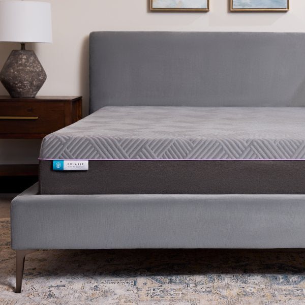 Malouf - Polaris™ 12" CoolSync™ Hybrid Mattress - GreatFurnitureDeal