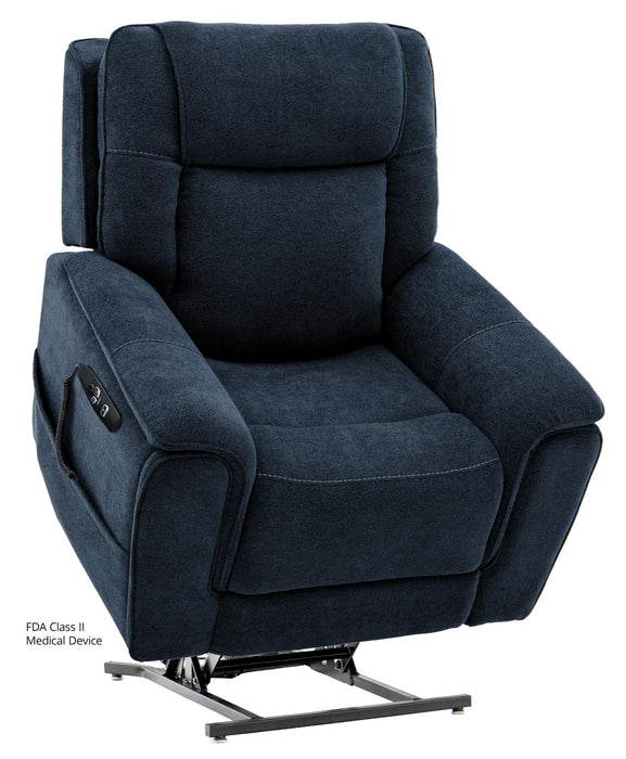 Southern Motion - Trento Layflat Lift Recliner in Indigo - 3600 Trento Indigo