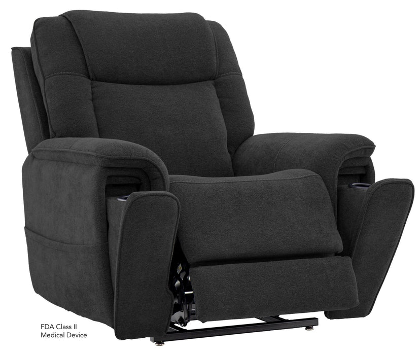Southern Motion - Trento Layflat Lift Recliner in Charcoal - 3600 Trento Charcoal