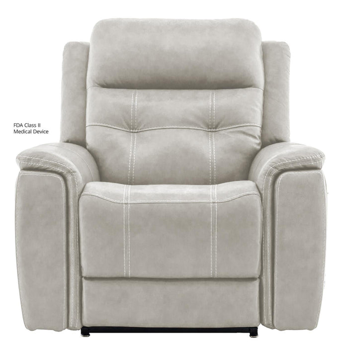 Southern Motion - Sorrento Layflat Lift Recliner in Dove - 3975 Sorrento Dove - GreatFurnitureDeal