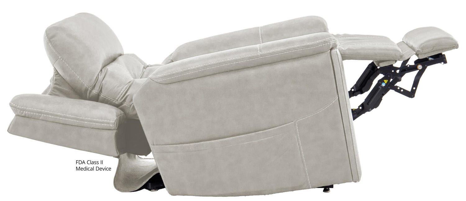 Southern Motion - Sorrento Layflat Lift Recliner in Dove - 3975 Sorrento Dove - GreatFurnitureDeal