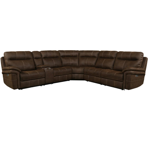 Parker Living - Mason 6 Piece Sectional Sofa in Dark Kahlua - MMA-PACKA(H)-DK - GreatFurnitureDeal