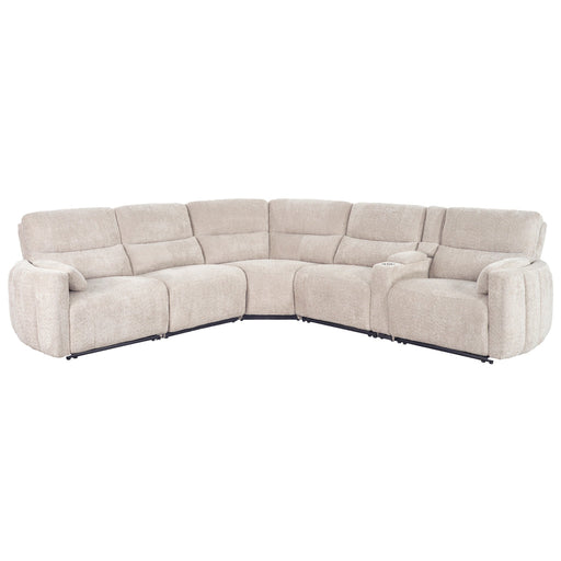 Parker Living - Modesto 6 Piece Modular Power Reclining Sectional in Buttercream - MMOD-PACKA(H)-BUCR - GreatFurnitureDeal