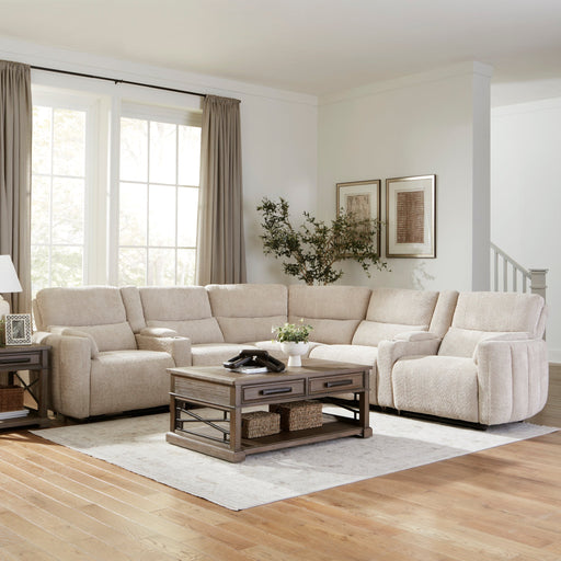 Parker Living - Modesto 7 Piece Modular Power Reclining Sectional in Buttercream - MMOD-PACKT7(H)-BUCR - GreatFurnitureDeal