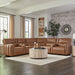 Parker Living - Modesto 7 Piece Modular Power Reclining Sectional with Power Adjustable Headrests in Sable - MMOD-PACKT7(H)-SABL - GreatFurnitureDeal