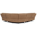 Parker Living - Momentum 6 Piece Modular Power Reclining Sectional in Cashew - MMTM-PACKA(HZ)-HM-CSHW - GreatFurnitureDeal