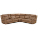Parker Living - Momentum 6 Piece Modular Power Reclining Sectional in Cashew - MMTM-PACKA(HZ)-HM-CSHW - GreatFurnitureDeal