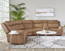 Parker Living - Momentum 6 Piece Modular Power Reclining Sectional in Cashew - MMTM-PACKA(HZ)-HM-CSHW - GreatFurnitureDeal