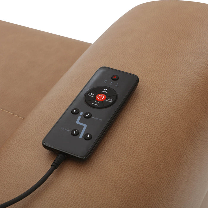 Parker Living - Momentum Power Zero Gravity Recliner with Heat & Massage P3 in Cashew(Set of 2) - MMTM#812PHLZ-HM-CSHW - GreatFurnitureDeal