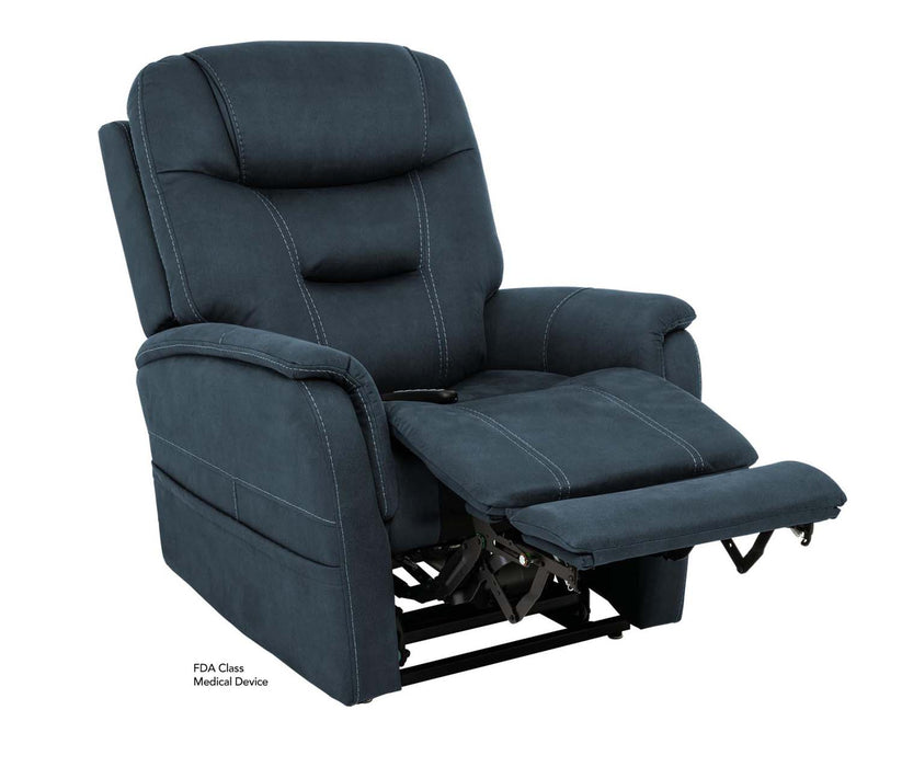 Southern Motion - Stonewash Infinite Elite Layflat Life Recliner in Ocean - 3730 Stonewash Ocean
