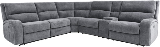 Parker Living - Polaris 6 Piece Sectional Sofa in Bizmark Grey - MPOL-PACKA(H)-BIG - GreatFurnitureDeal