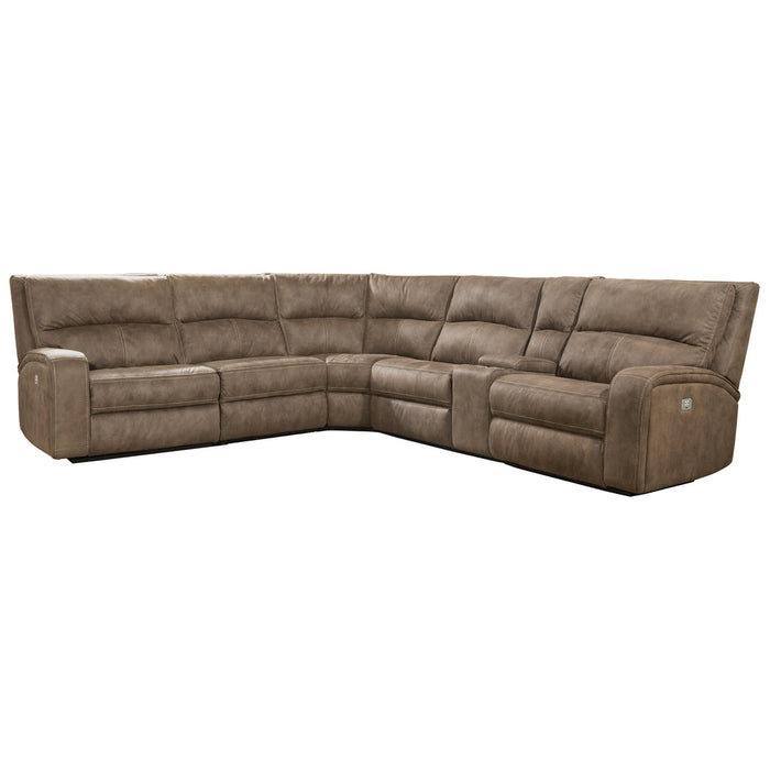 Parker Living - Polaris Kahlua 6 Piece Power Reclining Sectional - MPOL-PACKA(H)-KA - GreatFurnitureDeal