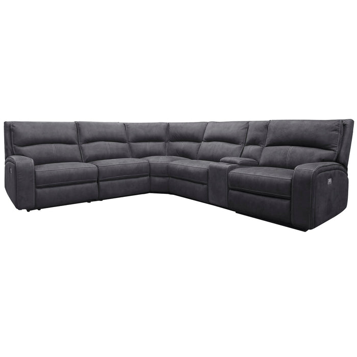 Parker Living - Polaris 6 Piece Sectional Sofa in Slate - MPOL-PACKA(H)-SLA - GreatFurnitureDeal