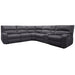 Parker Living - Polaris 6 Piece Sectional Sofa in Slate - MPOL-PACKA(H)-SLA - GreatFurnitureDeal