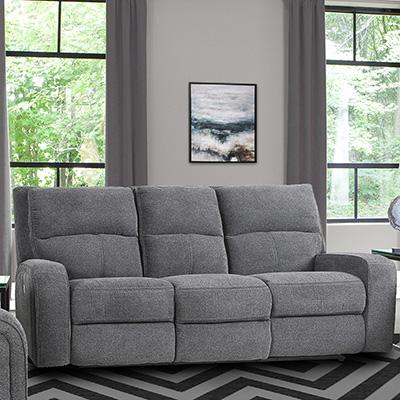 Parker Living - Polaris Power Sofa in Bizmark Grey - MPOL#832PH-BIG