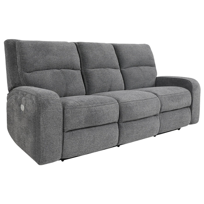 Parker Living - Polaris 2 Piece Power Sofa Set in Bizmark Grey - MPOL#832PH-822PH-BIG - GreatFurnitureDeal
