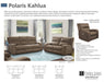 Parker Living - Polaris 3 Piece Dual Reclining Power Living Room Set - MPOL#832PH-822PH-812PH-KA - GreatFurnitureDeal