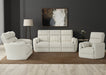 Parker Living - Radius Power Reclining Sofa in Mega Ivory Off White Fabric - MRAD#832P-MGIV - GreatFurnitureDeal