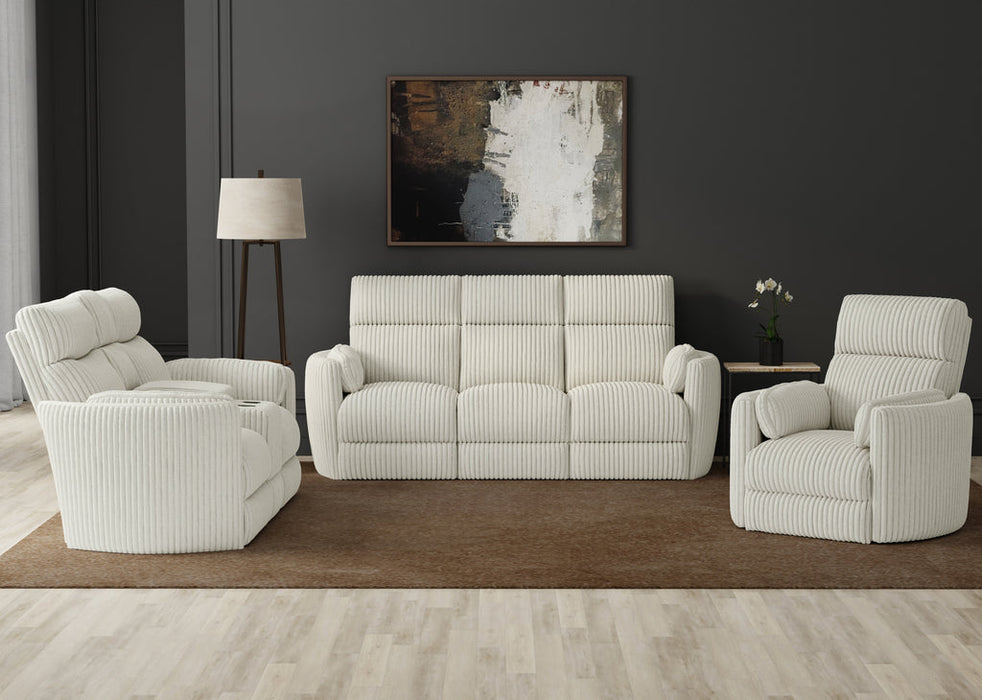 Parker Living - Radius Power Reclining Sofa in Mega Ivory Off White Fabric - MRAD#832P-MGIV - GreatFurnitureDeal